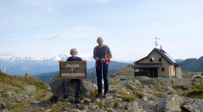 Rifugio Benigni e cima Piazzotti m 2349