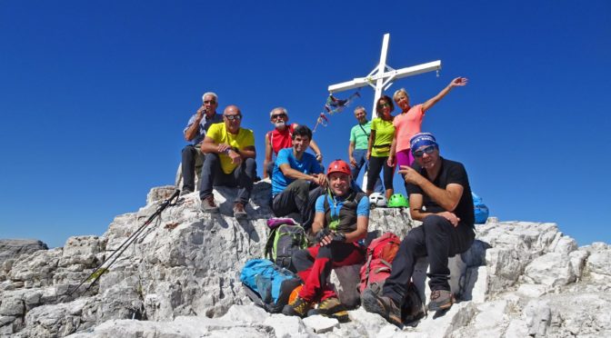 VIA FERRATA BRIGATA TRIDENTINA-CIMA  MONTE PISCIADÙ