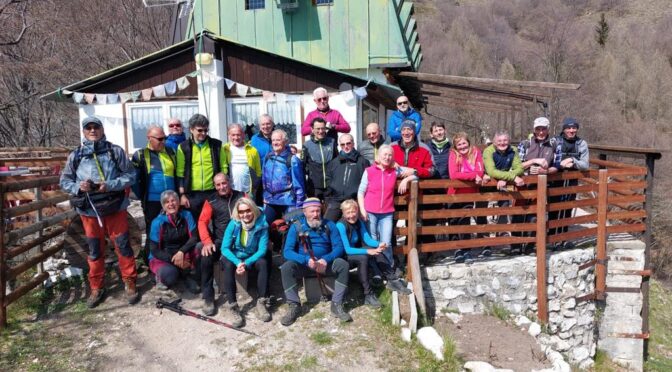 SPIGOLO DELLA BANDIERA RIFUGIO PIRLO MONTE SPINO